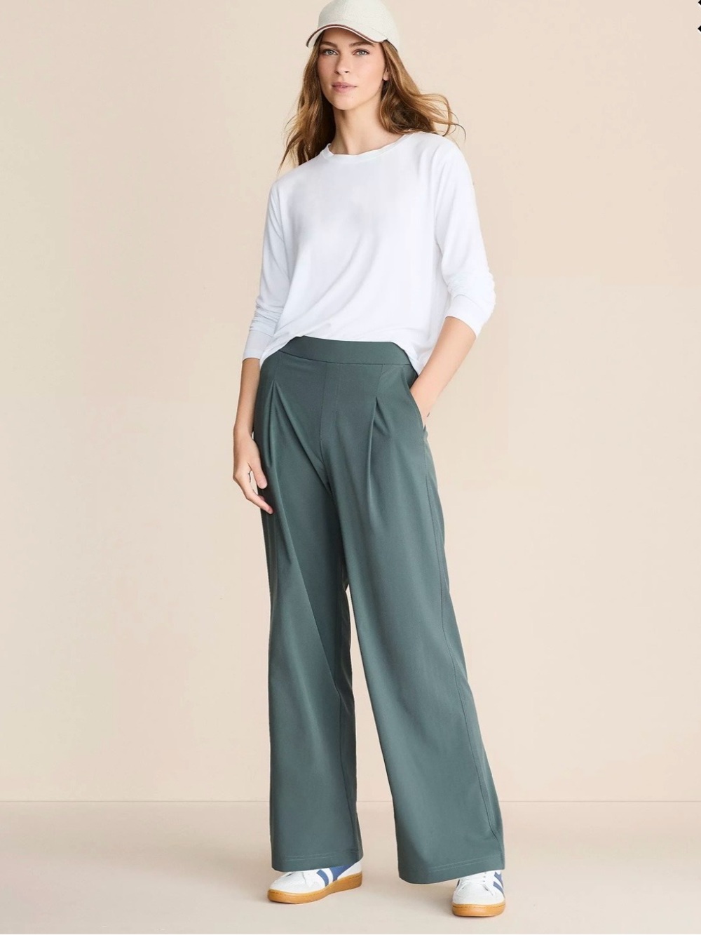 NWT Loft Wanderweave Wide Leg Pants